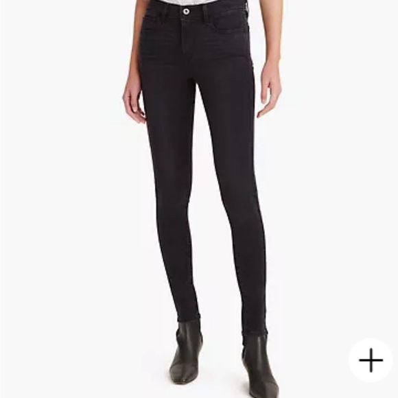 Levi's Black Super Skinny Jeans - Picture 1 of 4